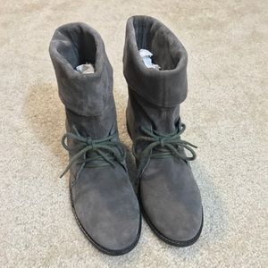 Matisse Gen Foldover Suede Cuff Booties